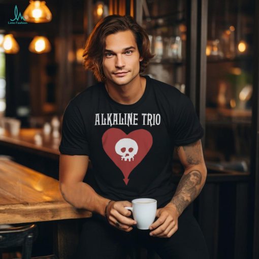 Alkaline Trio Heartskull T Shirt   Copy