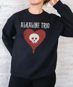 Alkaline Trio Heartskull T Shirt Copy