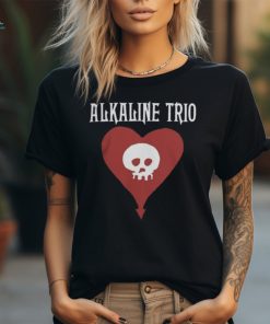 Alkaline Trio Heartskull T Shirt Copy