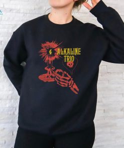 Alkaline Trio Merch Skele Candle Tee Shirt Copy