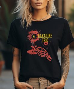 Alkaline Trio Merch Skele Candle Tee Shirt Copy