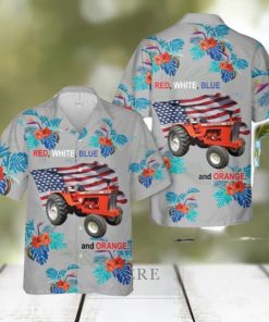 Allis Chalmers D21 Tractor, 4th Of July Hawaiian Shirt Summer Holiday Gift