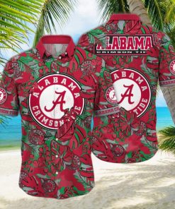Aloha Hawaiian Shirt July Edition, Alabama Crimson Tide, NCAA Souvenir