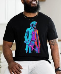 Altar Of God Thomas Jefferson Synthwave T shirt