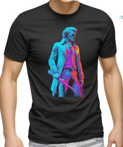 Altar Of God Thomas Jefferson Synthwave T shirt