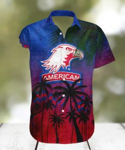 American Eagles Tropical Coconut Tree Hawaiian Shirt, NCAA Gift