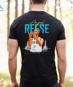 Angel Reese Chicago Sky signature NBA shirt