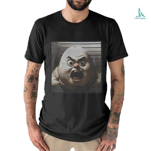 Angry Egg Mugshot T Shirt