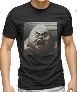 Angry Egg Mugshot T Shirt