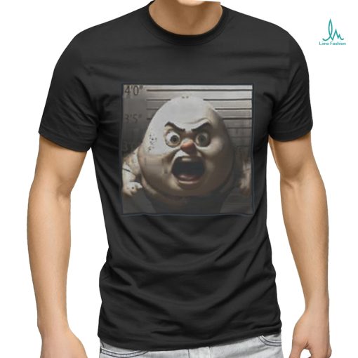 Angry Egg Mugshot T Shirt