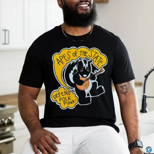 Apes Of The State Defend Folk Punk T Shirt