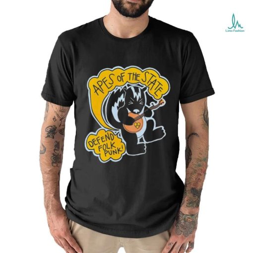 Apes Of The State Defend Folk Punk T Shirt