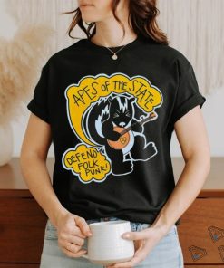 Apes Of The State Defend Folk Punk T Shirt
