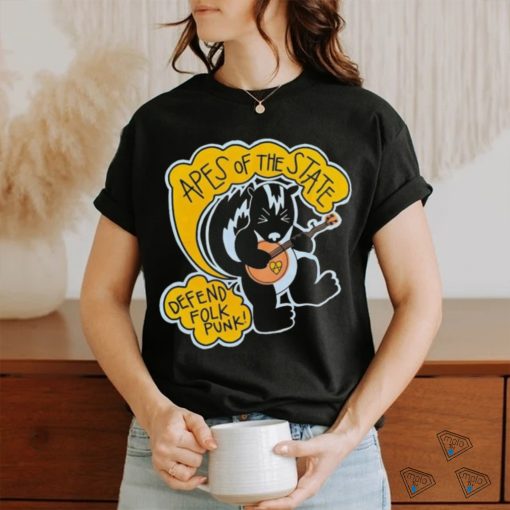 Apes Of The State Defend Folk Punk T Shirt