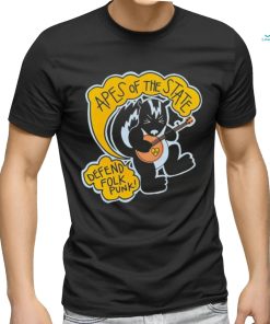 Apes Of The State Defend Folk Punk T Shirt