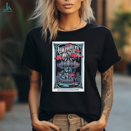 April 11 Umphreys McGee The Sylvee Madison, WI 2024 Poster t shirt