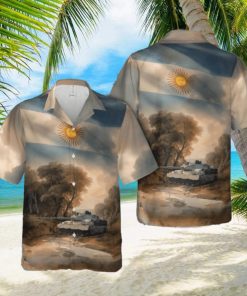 Argentine Army TAM 2C main battle medium tank Hawaiian Shirt