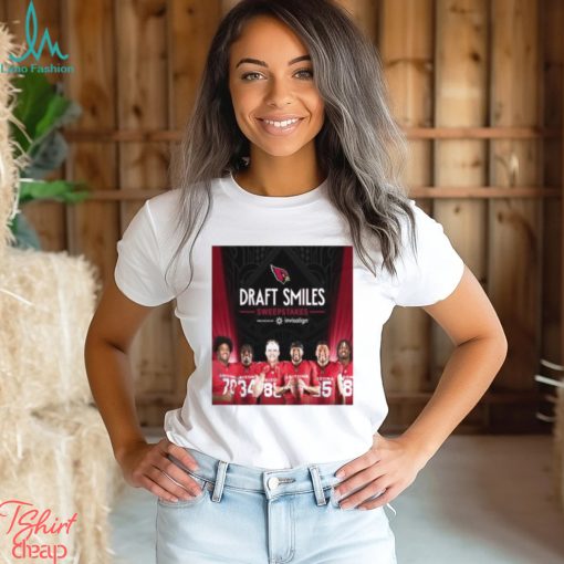 Arizona Cardinals 2024 NFL Draft Smiles Sweepstakes T Shirt