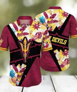 Arizona State Sun Devils Summer Camps Aloha Shirt, NCAA Hawaiian