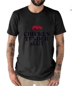 Arkansas Razorbacks Football Chicken Tenders Slut shirt