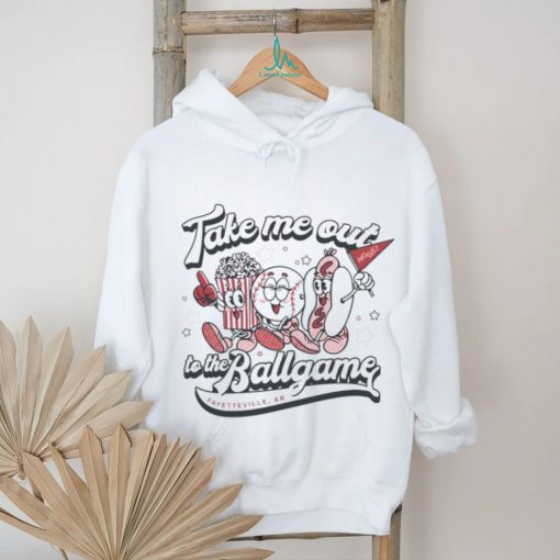 Arkansas take me out to the ballgame shirt