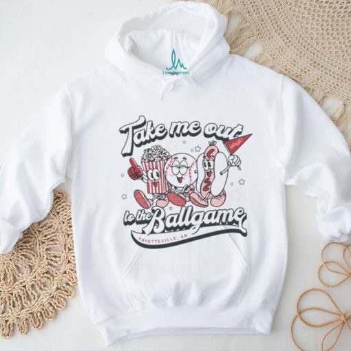 Arkansas take me out to the ballgame shirt