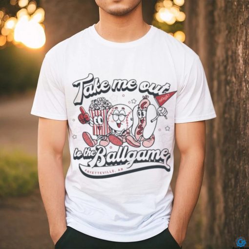 Arkansas take me out to the ballgame shirt