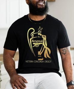 Arsenal Victoria Concordia Crescit Design T Shirt