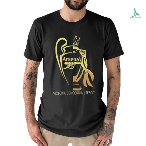 Arsenal Victoria Concordia Crescit Design T Shirt