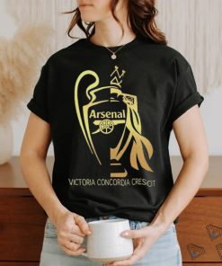 Arsenal Victoria Concordia Crescit Design T Shirt