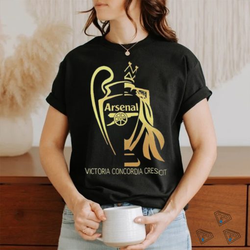 Arsenal Victoria Concordia Crescit Design T Shirt