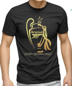 Arsenal Victoria Concordia Crescit Design T Shirt