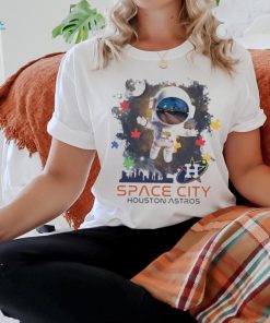 Astros Space Astronaut Autism Baseball shirt