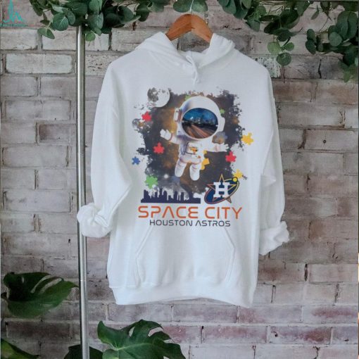 Astros Space Astronaut Autism Baseball shirt