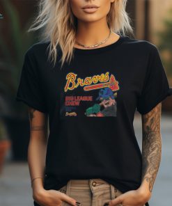 Atlanta Braves New Era Big League Chew Pullover Official Sand T Shirt