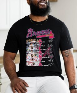 Atlanta Braves Team Players 2024 Signatures Shirt