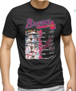 Atlanta Braves Team Players 2024 Signatures Shirt