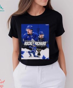 Auston Matthews Has Finished The Season With 69 Goals And Has Won His Third Maurice Rocket Richard Trophy In The Last Four Years Classic T Shirt