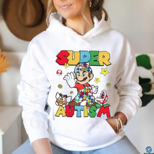 Autism Awareness Super Mario T Shirt