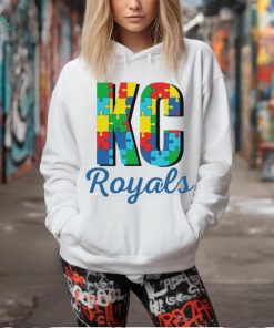 Autism KC Royals Baseball puzzle shirt