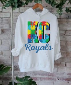 Autism KC Royals Baseball puzzle shirt