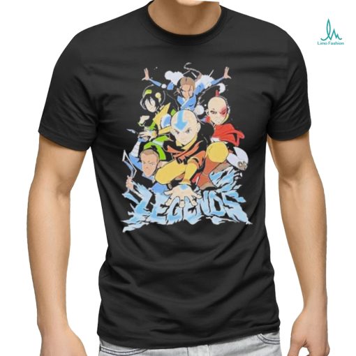 Avatar The Last Airbender Group Portrait Youth Shirt