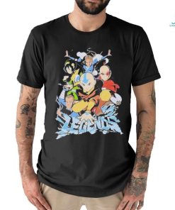 Avatar The Last Airbender Group Portrait Youth Shirt