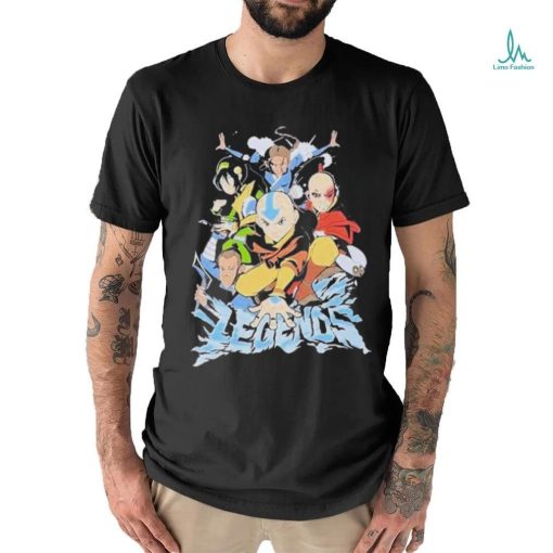 Avatar The Last Airbender Group Portrait Youth Shirt