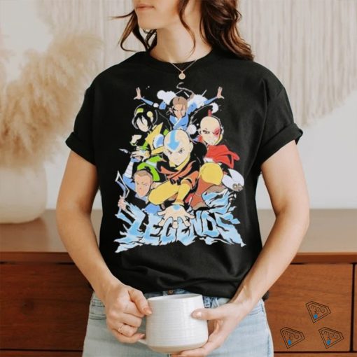 Avatar The Last Airbender Group Portrait Youth Shirt