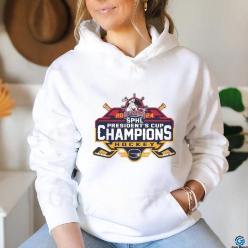 Awesome 2024 Rivermen SPHL President’s Cup Champions Hockey Logo Shirt