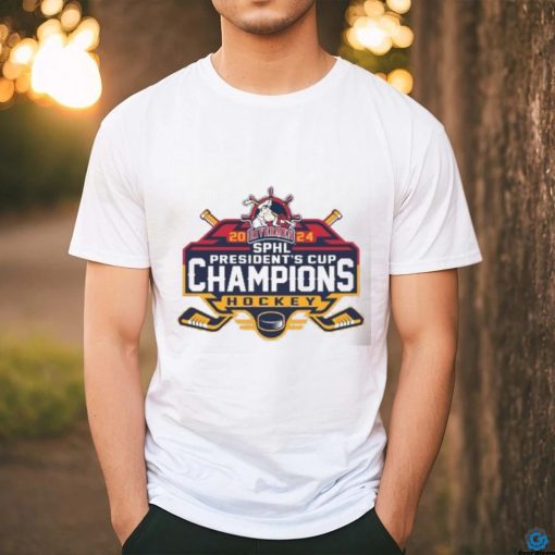 Awesome 2024 Rivermen SPHL President’s Cup Champions Hockey Logo Shirt
