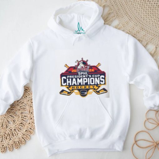 Awesome 2024 Rivermen SPHL President’s Cup Champions Hockey Logo Shirt