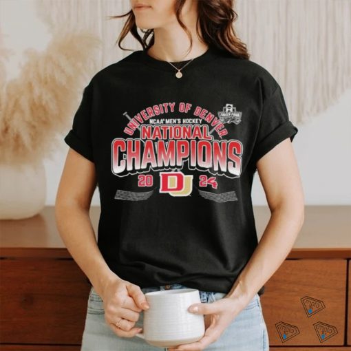 Awesome Denver Pioneers University of Denver Ncaa Men’s Hockey National Champions 2024 Shirt