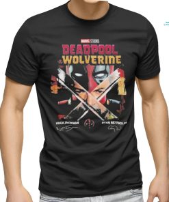 Awesome Marvel Deadpool Wolverine Hugh Jackman Ryan Reynolds Best Friend Shirt